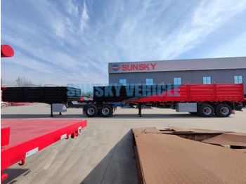 New Dropside/ Flatbed semi-trailer for transportation of food SUNSKY Interlink Semi Trailer: picture 2