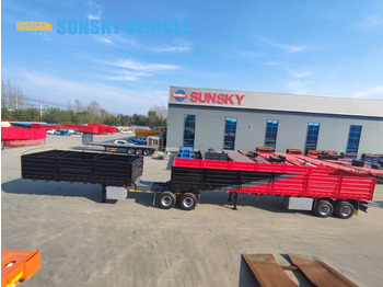 SUNSKY superlink trailer for sale - Dropside/ Flatbed semi-trailer: picture 4