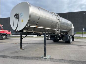 Tank semi-trailer for transportation of food SVF 21.000 l. Edelstahl Milch / Stainless Milk: picture 1
