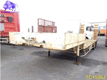 Dropside/ Flatbed semi-trailer Samro Low-bed: picture 1
