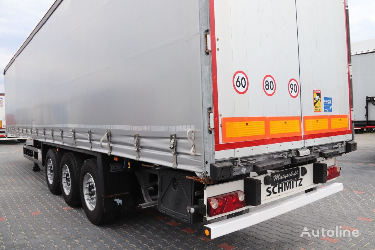 Curtainsider semi-trailer Schmitz Cargobull CURTAINSIDER / STANDARD / LIFTED AXLE / XL CODE /: picture 12