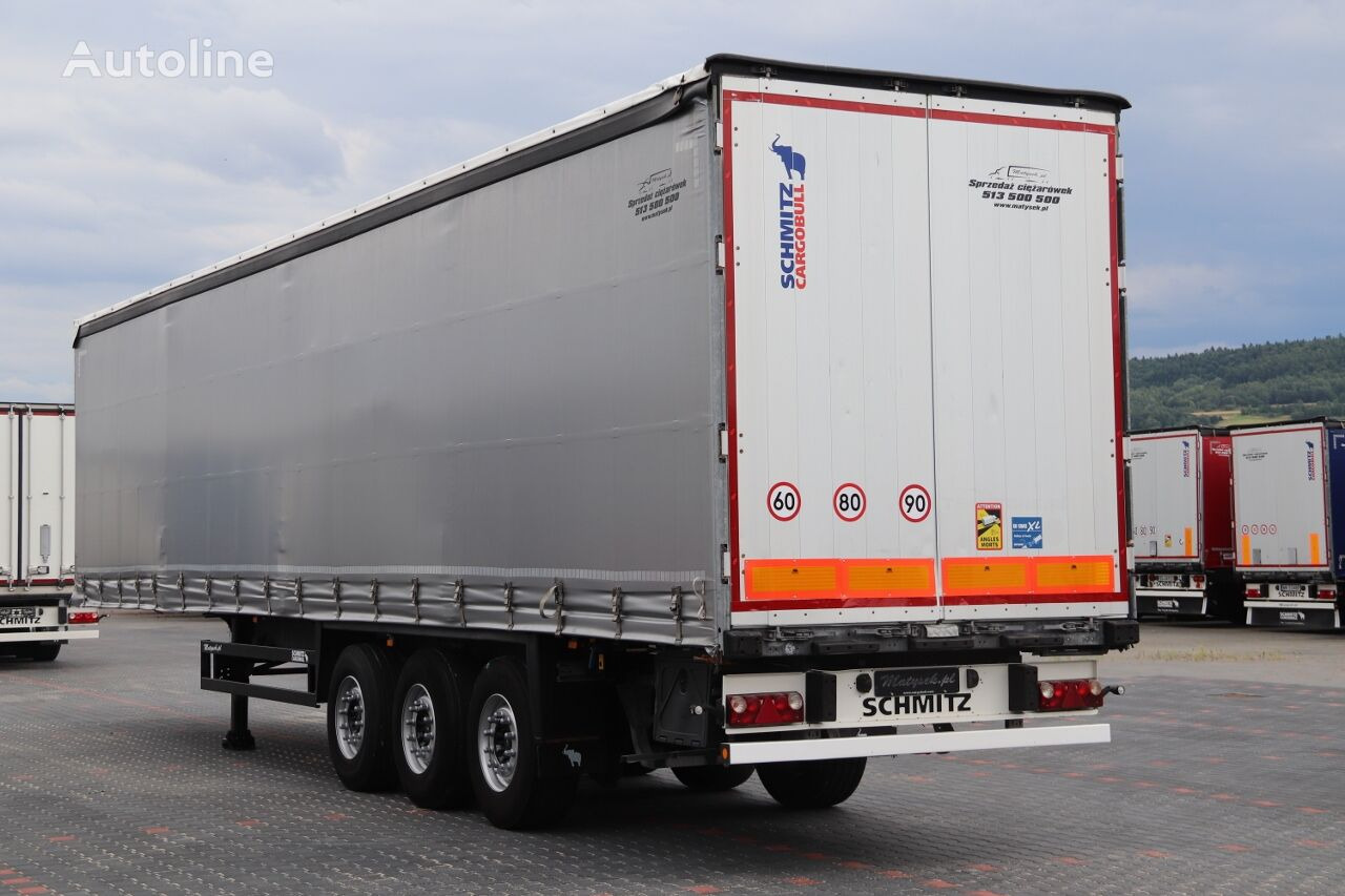 Curtainsider semi-trailer Schmitz Cargobull CURTAINSIDER / STANDARD / LIFTED AXLE / XL CODE /: picture 4