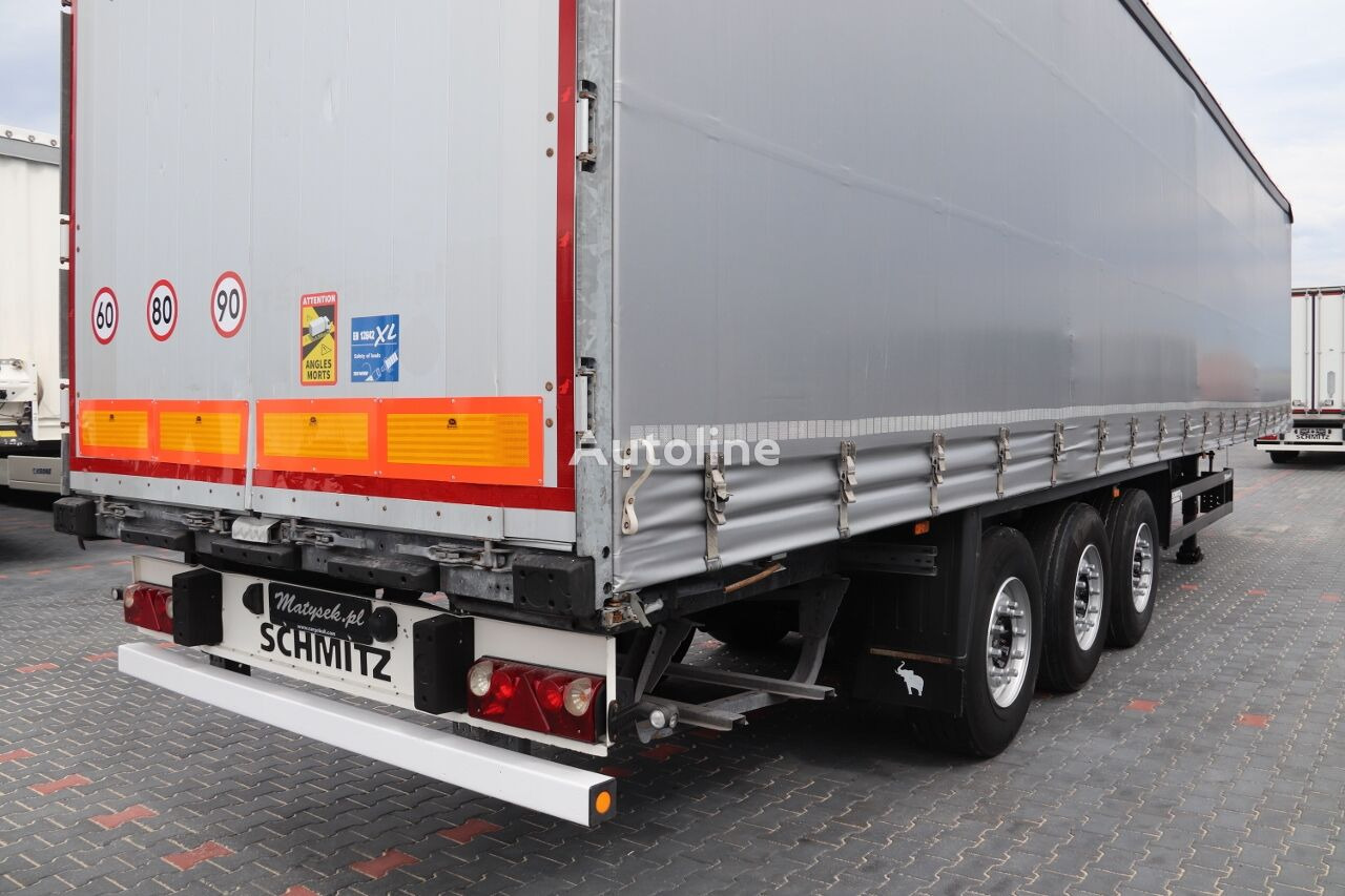 Curtainsider semi-trailer Schmitz Cargobull CURTAINSIDER / STANDARD / LIFTED AXLE / XL CODE /: picture 11