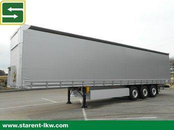 New Curtainsider semi-trailer Schmitz Cargobull LED-Rückl., ALU-Felgen, Conti Reifen,Liftachse: picture 1