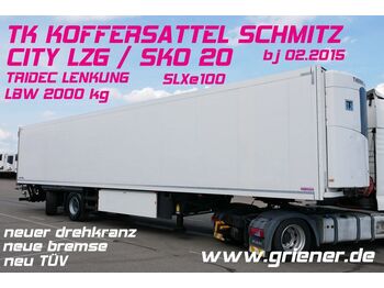 Refrigerator semi-trailer Schmitz Cargobull SKO 20/CITY LBW / TRIDEC /TK SLXe 100 !!!!!!!!!: picture 1