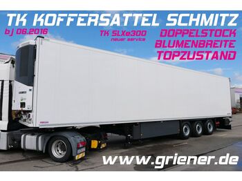 Refrigerator semi-trailer Schmitz Cargobull SKO 24/TL SLXe 300 BLUMEN / DOPPELSTOCK: picture 1