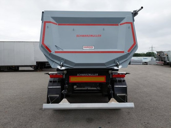 New Tipper semi-trailer Schwarzmüller Stahlrundmulde 25 m³, Liftachse, Rollplane, Sofort Verfügbar: picture 3