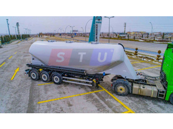 STU Aluminium Silo Trailer - Silo semi-trailer