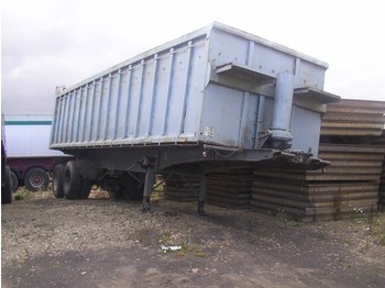 TRAILOR VOLLSTAHL,BLATT,ZWILLINGREIFEN - Semi-trailer