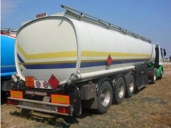  ACERBI FUEL/BENZIN+Litercount +ADR 5xKAM 40.523L - Tank semi-trailer