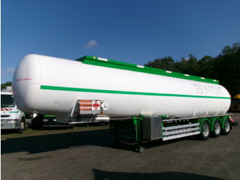 Feldbinder Fuel tank alu 42 m3 / / 6 comp + pump - tank semi-trailer