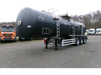 Magyar Chemical tank inox 37.4 m3 / 1 comp / ADR 30/11/2023 - tank semi-trailer