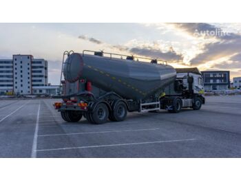 NOVA REMORQUE CITERNE DE CIMENT EN V NEUVE DE 22 à 60 m3 DU FABRICANT - Tank semi-trailer