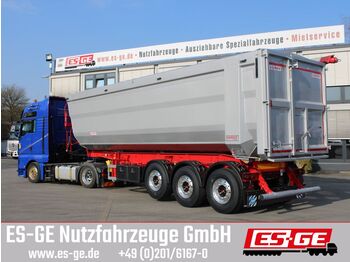 Kempf 3-Achs-Kippauflieger Stahlmulde 48,1 m3  - Tipper semi-trailer