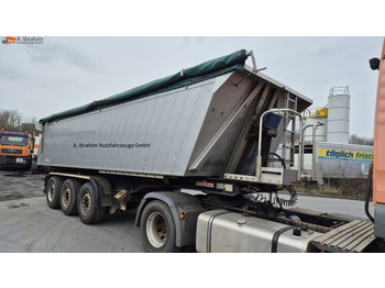  Wellmeyer Alumulde 25 cbm Stahlrahmen, Liftachse SAF Achsen - Tipper semi-trailer