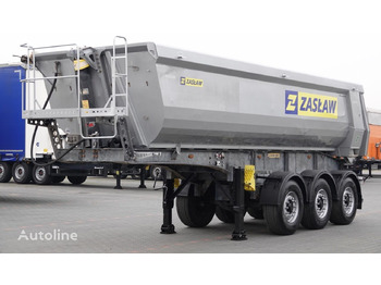 Zasław WYWROTKA 28 m3 / STALOWA / HP / RYNNA / 2017 rok - Tipper semi-trailer