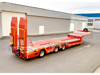 New Low loader semi-trailer for transportation of heavy machinery VEGA POOL TYPE LOWBED EXTENDABLE: picture 1