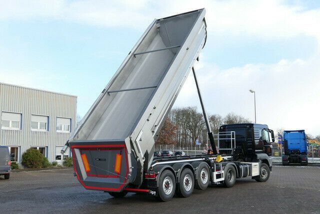 New Tipper semi-trailer VEGA, Stahl, Hardox, 24m³, SAF-Achsen, Luft-Lift: picture 2