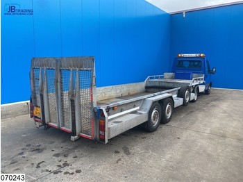 Dropside/ Flatbed semi-trailer VELDHUIZEN semie Payload 6180 kg, Machine transport: picture 1