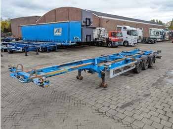 Container transporter/ Swap body semi-trailer Van Hool 3B0079 3-Assen SAF - DiscBrakes - ADR - Backslider- 11/2024APK - 3 Units On Stock (O1855): picture 2