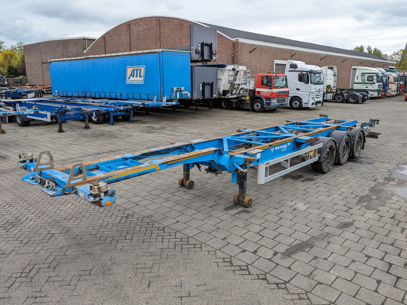 Container transporter/ Swap body semi-trailer Van Hool 3B0079 3-Assen SAF - DiscBrakes - ADR - Backslider- 11/2024APK - 3 Units On Stock (O1855): picture 2