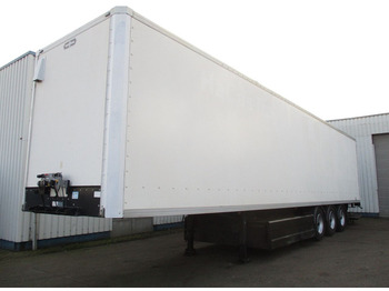 Closed box semi-trailer Van Hool 3B2014, 3 Axle , Disc Brakes , Air suspension: picture 1