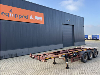Container transporter/ Swap body semi-trailer Van Hool ADR, BPW+ discbrakes, good condition, ALCOA wheels: picture 1