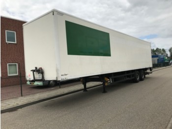 Closed box semi-trailer spier 2-ASSIGE KASTEN OPLEGGER MET KLEP: picture 1