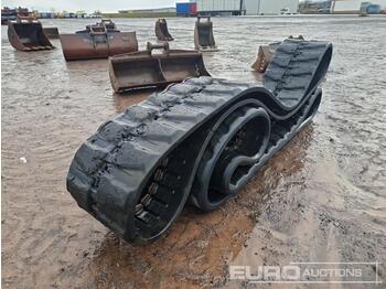 Track for Construction machinery 450x81.5x76 Rubber Tracks (2 of): picture 1