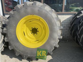 New Wheel and tire package for Agricultural machinery 650/75R38 + 600/65R28 machxbib Michelin: picture 1