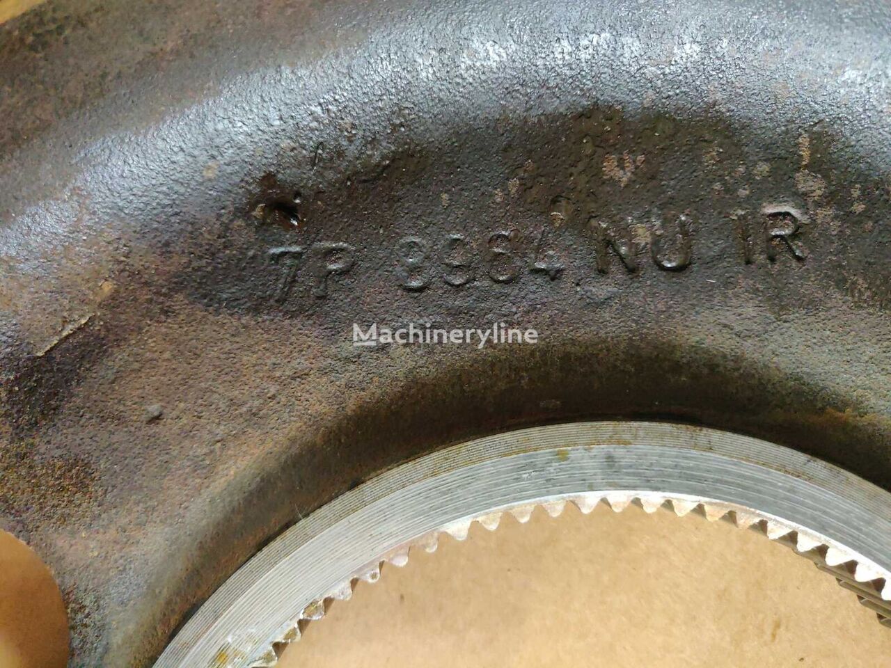 Transmission for Wheel loader 65 TEETH GEAR RING COMPLETE WITH HUB (7P8965 7P8964): picture 2