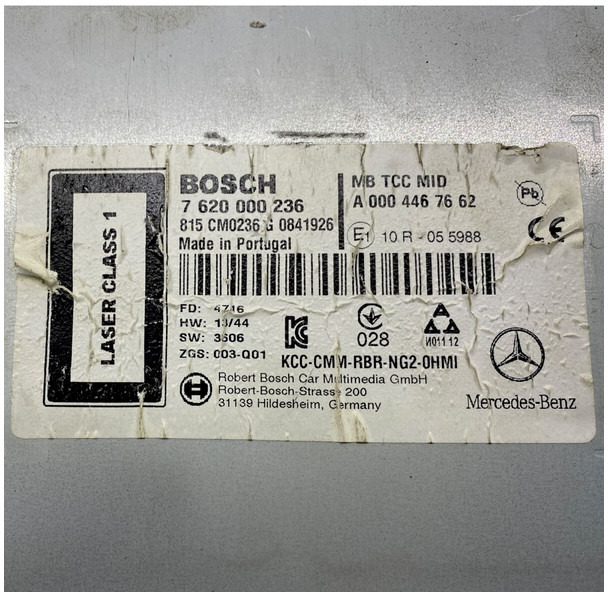 Dashboard Bosch Actros MP4 2551 (01.12-): picture 2