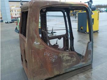 Cab to suit Doosan Excavator (Fire Damaged) - Cab