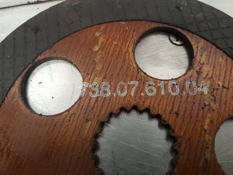 Brake disc for Telescopic handler Caterpillar Th62 Brake Disc Kit 8i3881, 8q2445, 7380761004, Im2647, 475796: picture 7