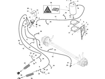 Brake parts JOHN DEERE