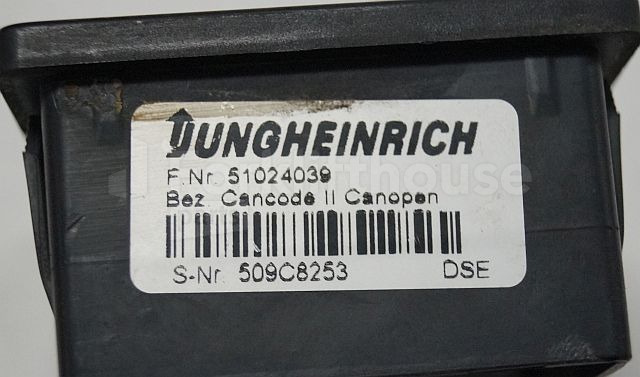 Cables/ Wire harness for Material handling equipment Jungheinrich 51024039 Codekey Can Open Cancode II sn. 509C8253: picture 3