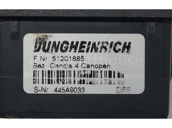 Dashboard for Material handling equipment Jungheinrich 51201885 Battery/hour indicator Candis 4 can open sn. 445A9033: picture 2