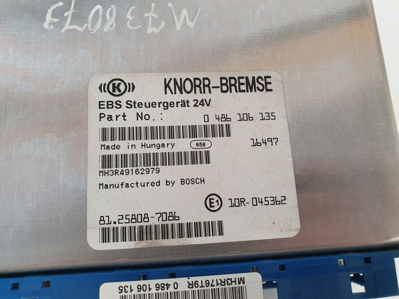 ECU for Truck KNORR-BREMSE EBS control unit: picture 4
