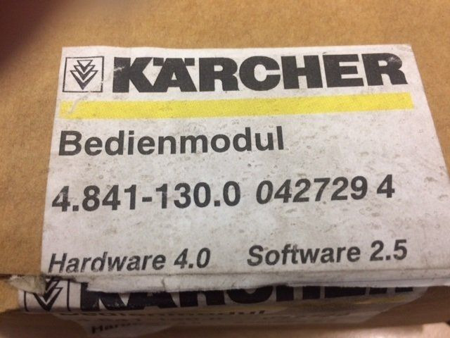 New Electrical system for Cleaning machinery Kärcher Adjustment module: picture 4