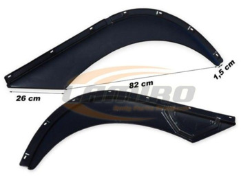 New Fender for Truck MAN TGS/TGA  FRONT MUDGUARD WIDENING RIGHT MAN TGS/TGA  FRONT MUDGUARD WIDENING RIGHT: picture 1