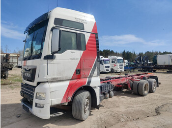 Frame/ Chassis for Truck MAN TGX 26.580 D38 6X4 CHASSI FOR PARTS, ENGINE IS SOLD!!!: picture 1