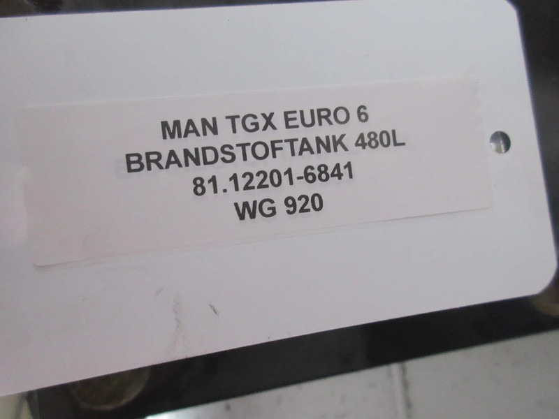 Fuel tank for Truck MAN TGX 81.12201-6841 BRANDSTOFTANK 480L EURO 6: picture 7