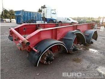 Frame/ Chassis for Trailer Mega Tri Axle Trailer Chassis Section: picture 1