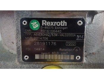 Hydraulics Rexroth A6VE80HA2/63W - Drive motor/Fahrmotor/Rijmotor: picture 3
