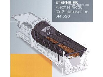  Stersieb Wechselmodul  for Doppstadt SM 620 TYP 3 / 0-40mm vibrating screen - Spare parts