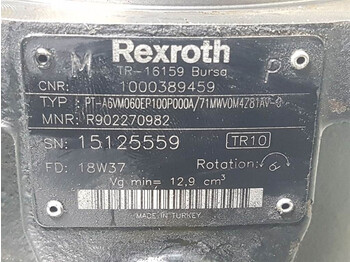 New Hydraulics for Construction machinery WACKER NEUSON 1000389459-Rexroth A6VM060EP100-Drive motor: picture 5