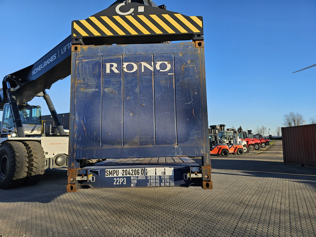 Shipping container CIMC Flatrack 20FT 122CSLI20A: picture 4