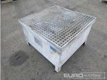 Storage tank Galvanised Drum Stand to suit 280L Oil Tank: picture 1
