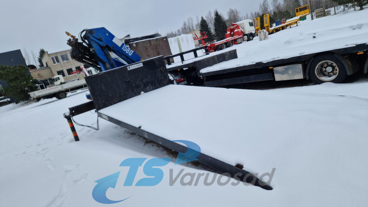 Hook lift/ Skip loader system for Truck HMF1580 Hookplate + crane: picture 3
