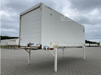 Swap body - box Krone - Wechselkoffer mit Rolltor 7,45 m Glattwand: picture 1